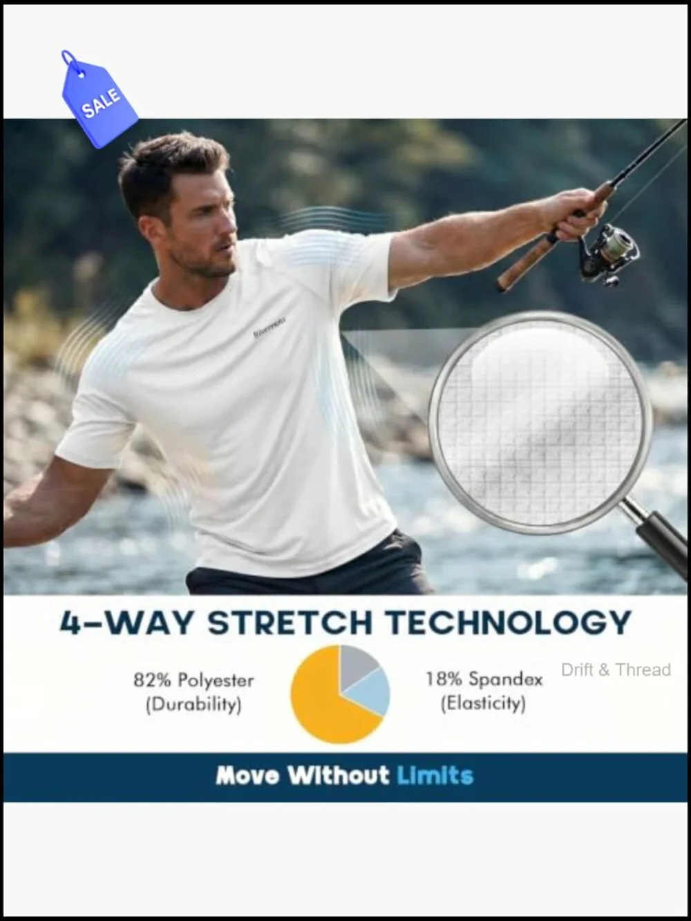 Men's Short Sleeve Rash Guard UPF 50+ Sun Protection Swim Shirt Quick Dry Water